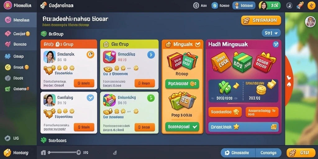 Tangkapan layar menunjukkan momen seru dalam mode multiplayer.