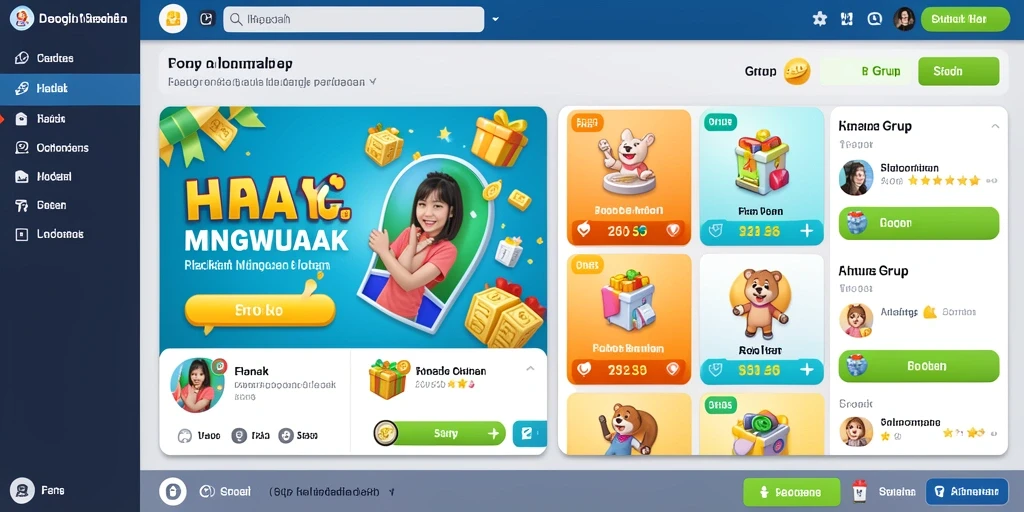 Komunitas aktif yang saling mendukung dan berbagi.