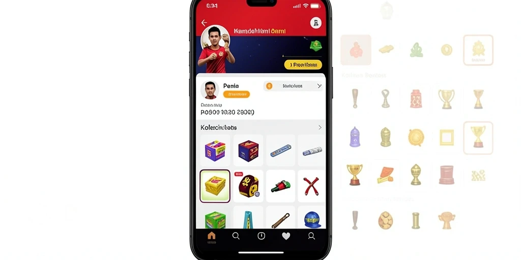 Fitur komunitas untuk berinteraksi dengan pemain lain.