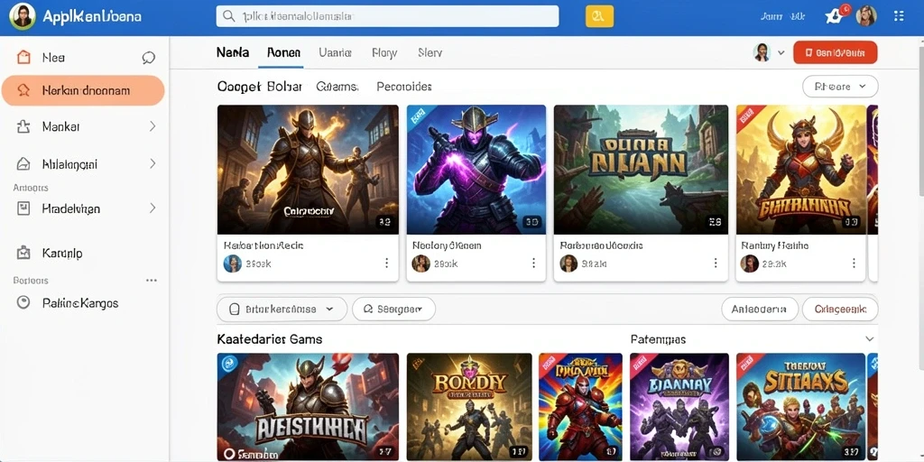 Fitur interaksi sosial di dalam aplikasi.
